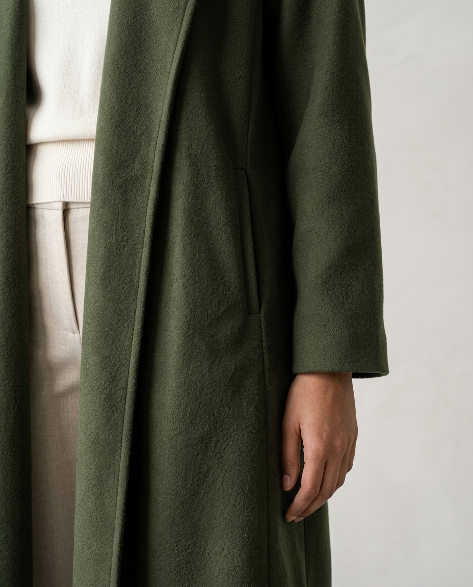 Dellia | Open-Front Longline Coat