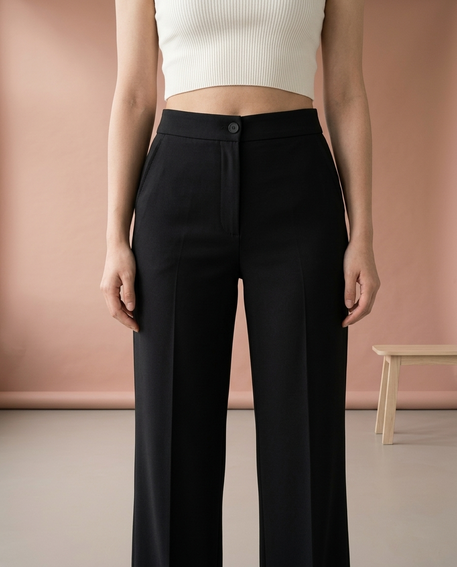 Unise | Tailored Wide-Leg Trousers