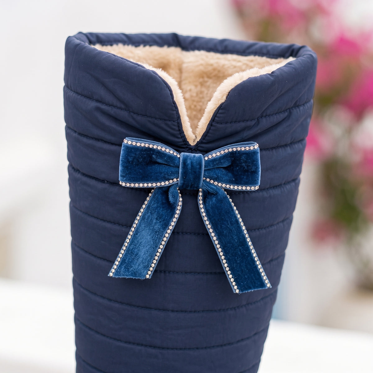 Enora | Quilted Tall Winter Boots