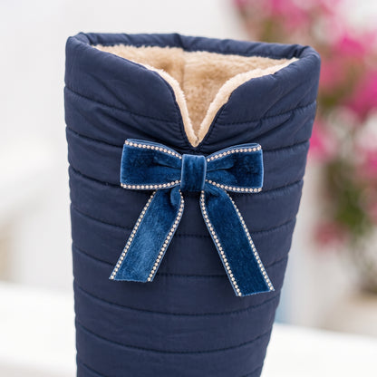 Enora | Quilted Tall Winter Boots