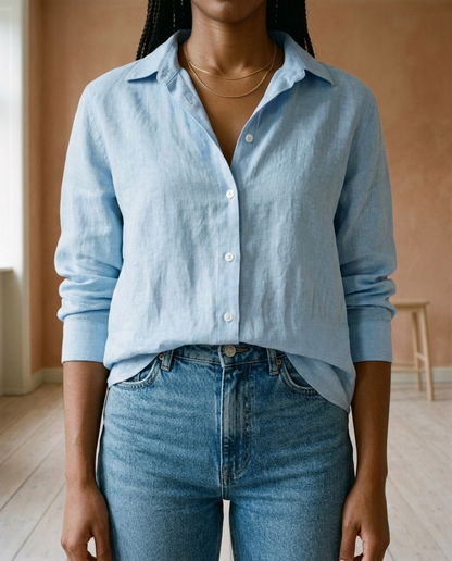 Vitis | Relaxed Button-Front Shirt