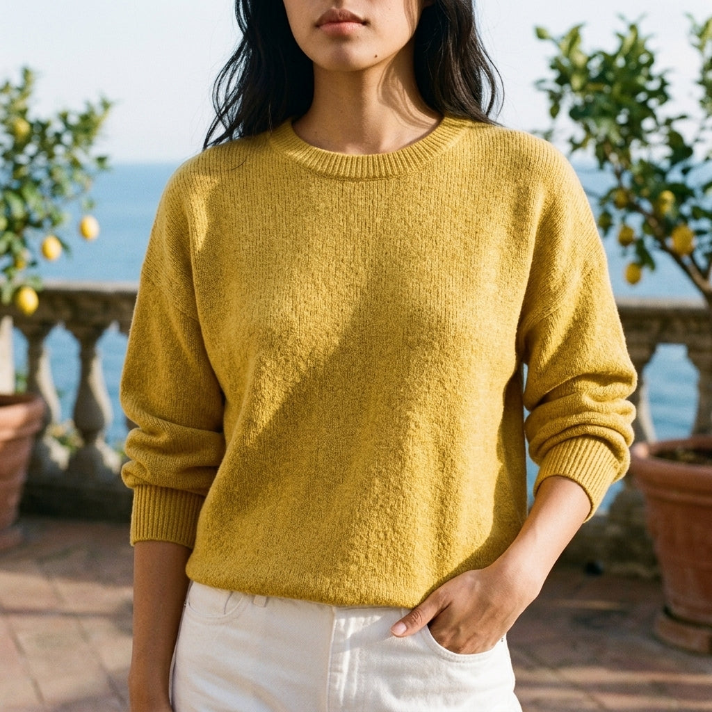 Divine | Relaxed Knit Crewneck Sweater