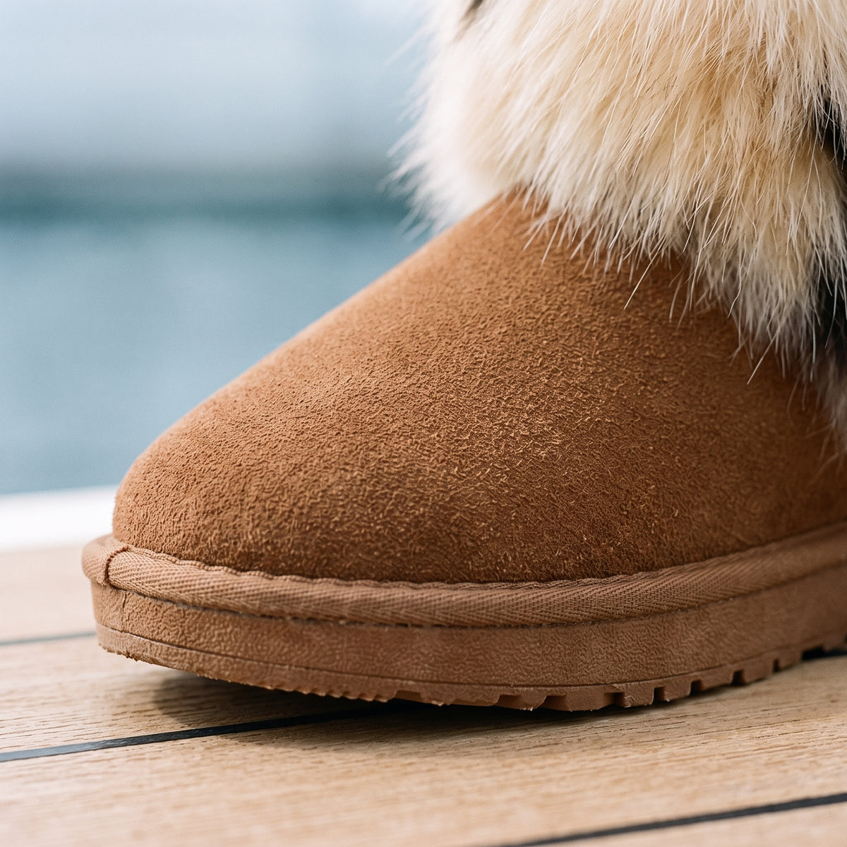 Ovis | Fluffy Cuff Snow Boots