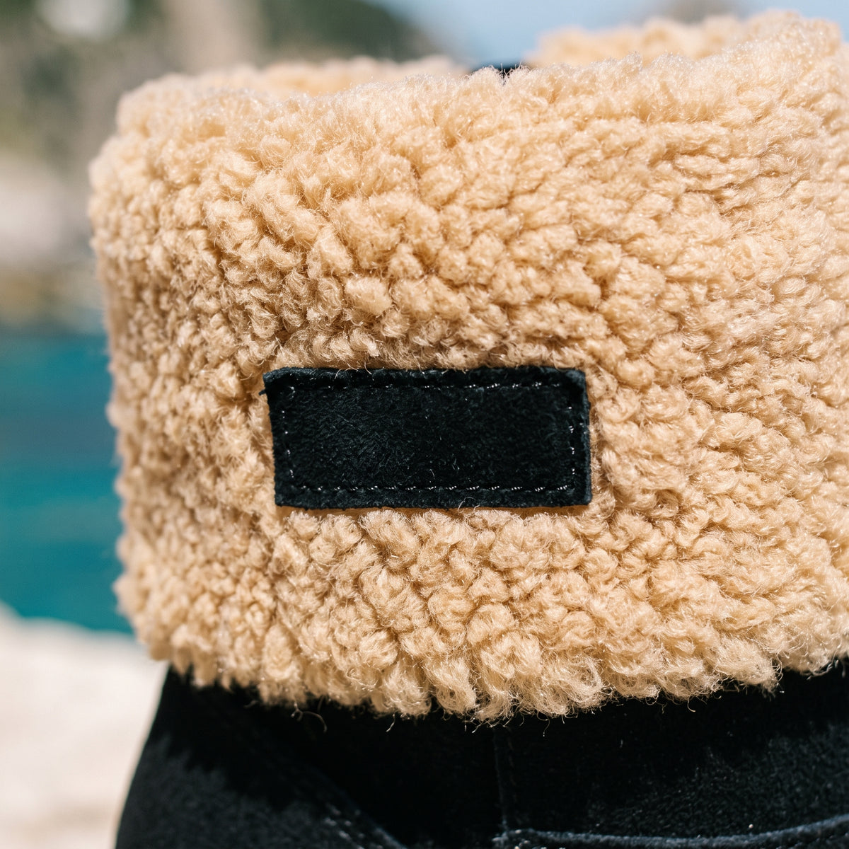 Karea | Plush Cuffed Ankle Boots