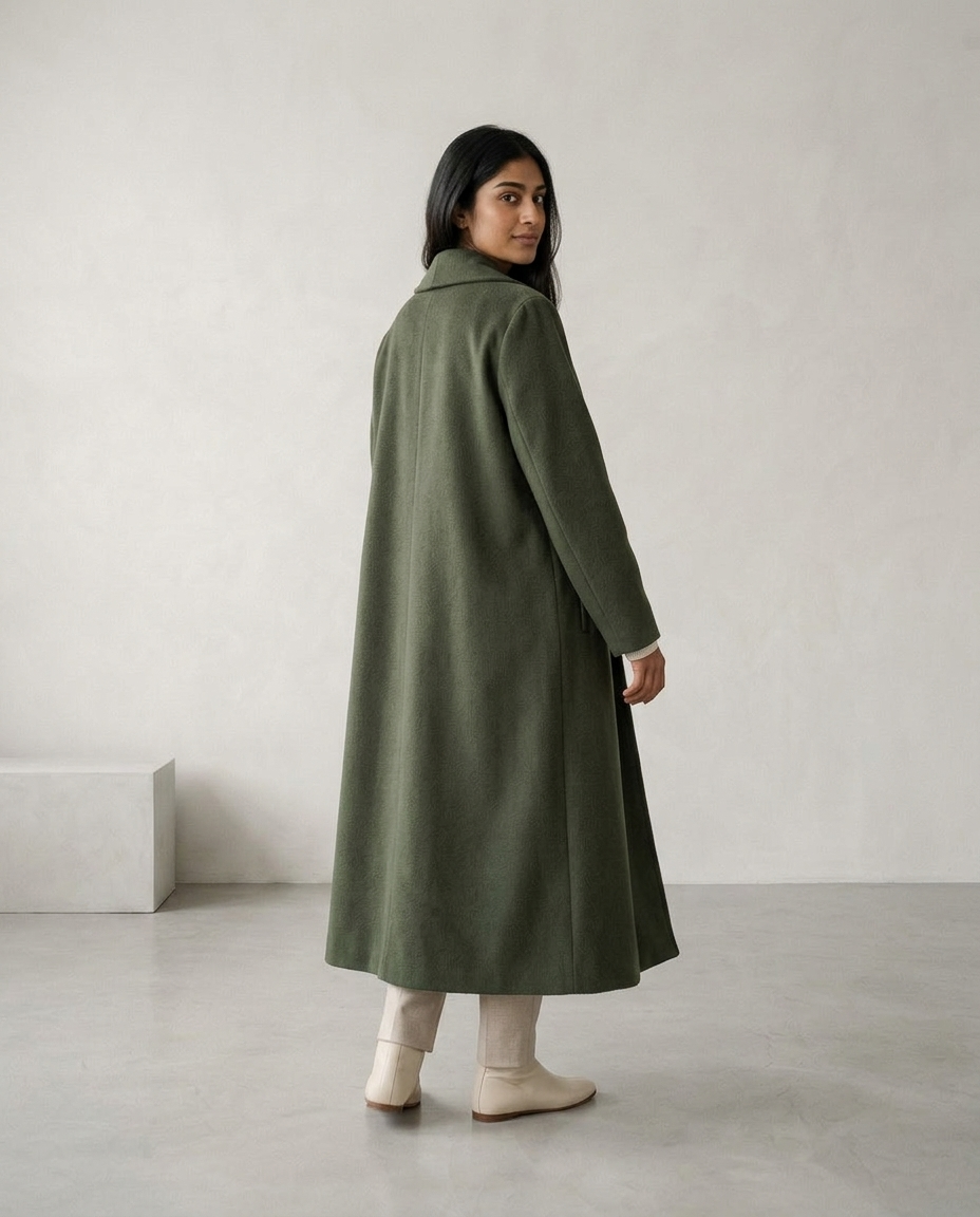 Dellia | Open-Front Longline Coat