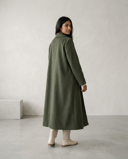 Dellia | Open-Front Longline Coat