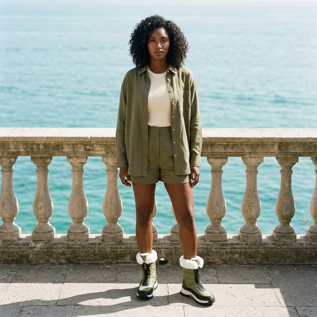 Unora | Quilted Waterproof Snow Boots
