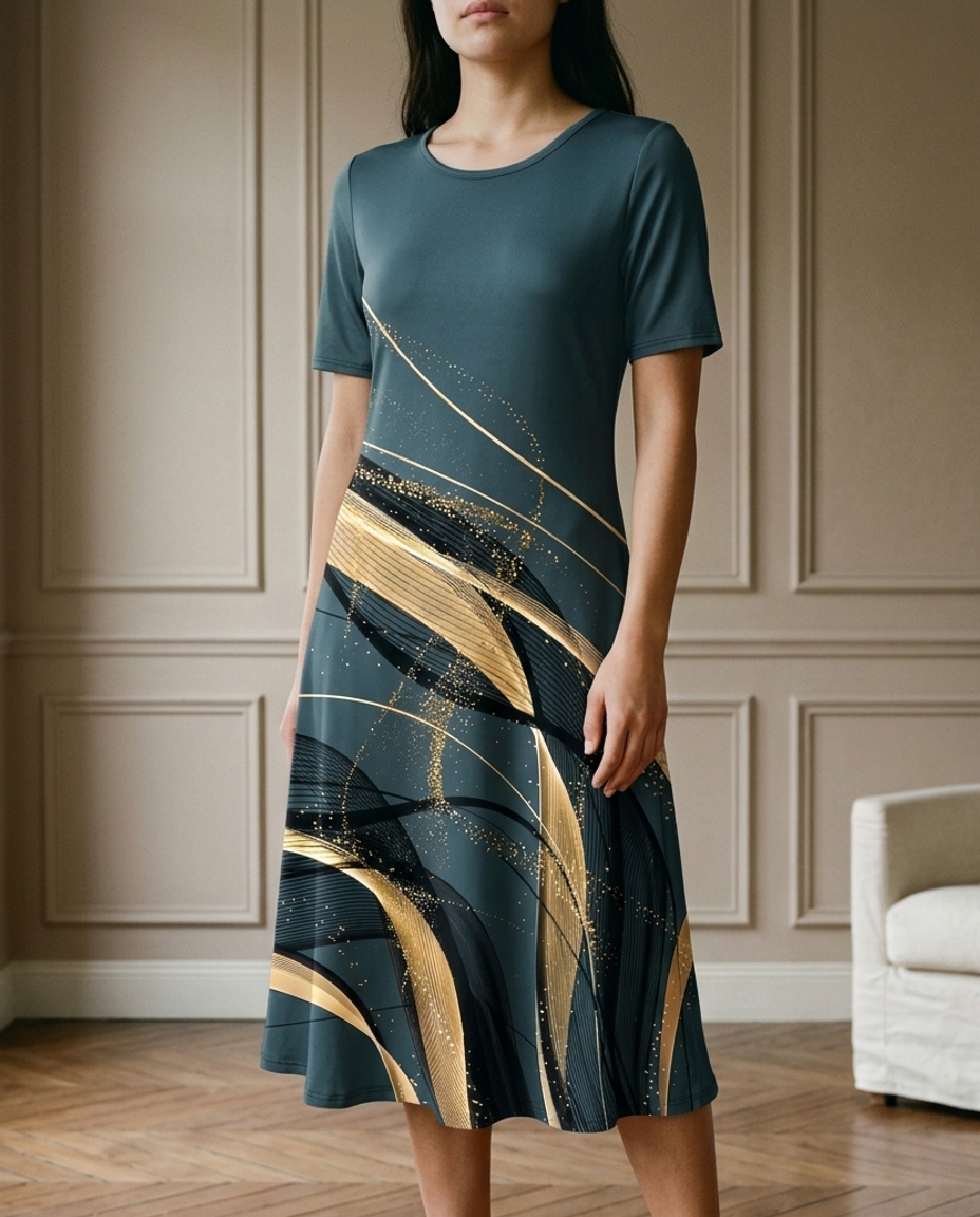 Herlyn | A-Line Midi Dress