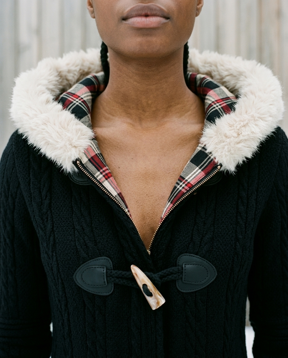 Xylya | Longline Hooded Toggle Coat