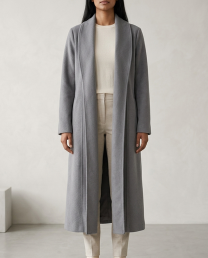 Dellia | Open-Front Longline Coat