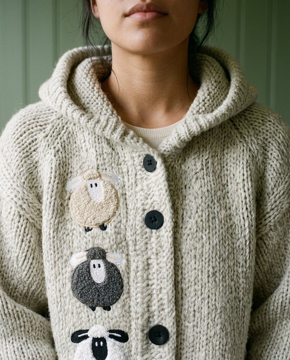 Zoria | Chunky Hooded Cardigan