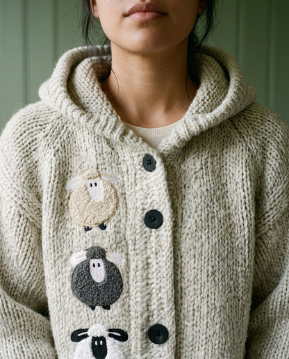 Zoria | Chunky Hooded Cardigan