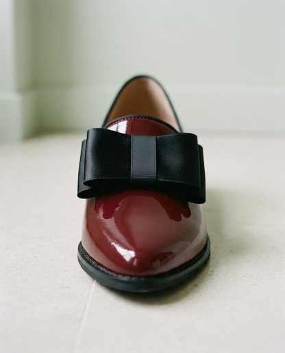 Dunia | Ribbon Orthopedic Loafers