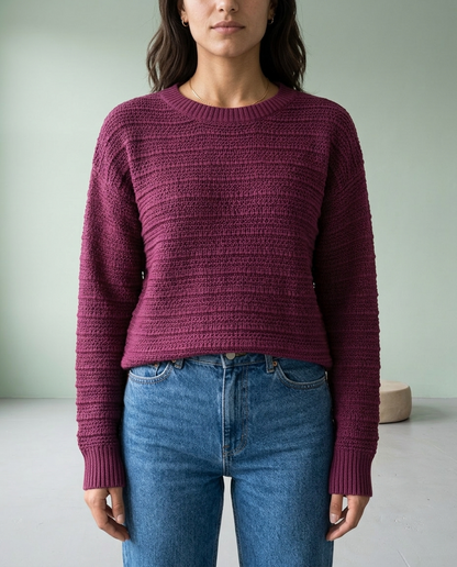 Rosise | V-Back Bow Knit Sweater