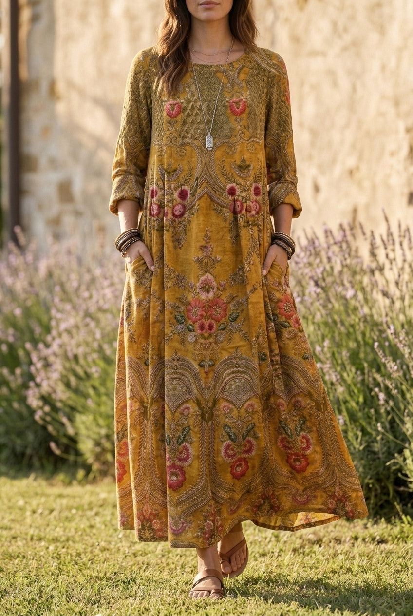 Heddis | Vintage Oversized Midi Dress