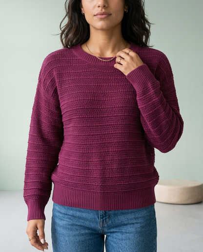 Rosise | V-Back Bow Knit Sweater