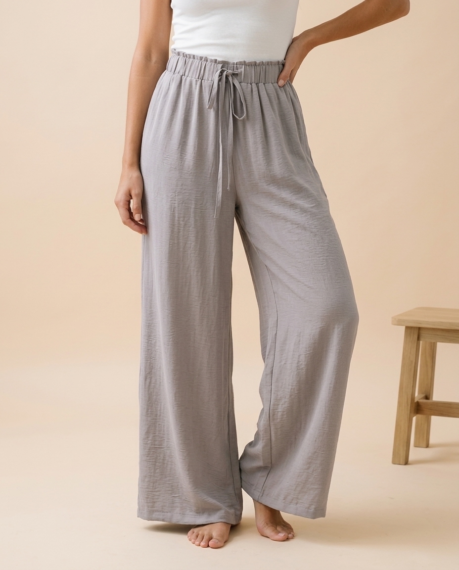 Kitora | High-Waisted Wide-Leg Pants