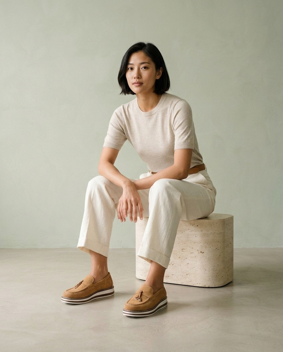 Zenis | Classic Platform Loafers