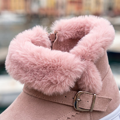 Ritis | Plush Cuff Ankle Boots