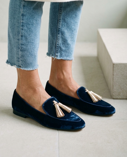 Onina | Vintage-Inspired Fringe Loafers