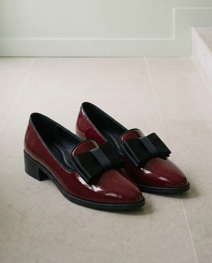 Dunia | Ribbon Orthopedic Loafers