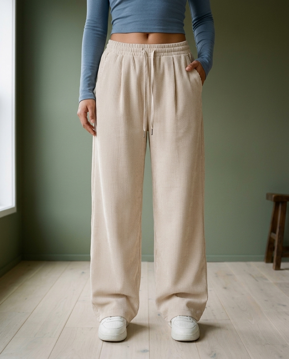 Remya | Relaxed Wide-Leg Pants