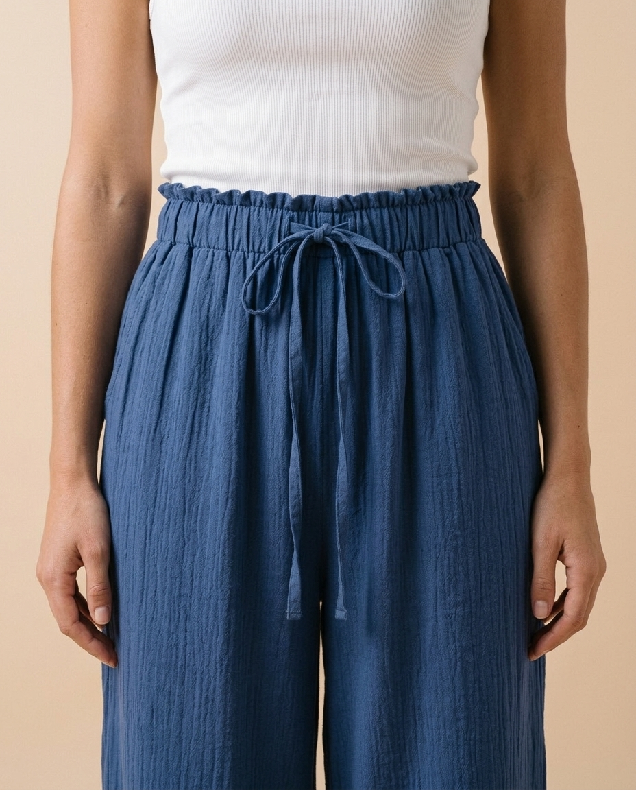 Kitora | High-Waisted Wide-Leg Pants