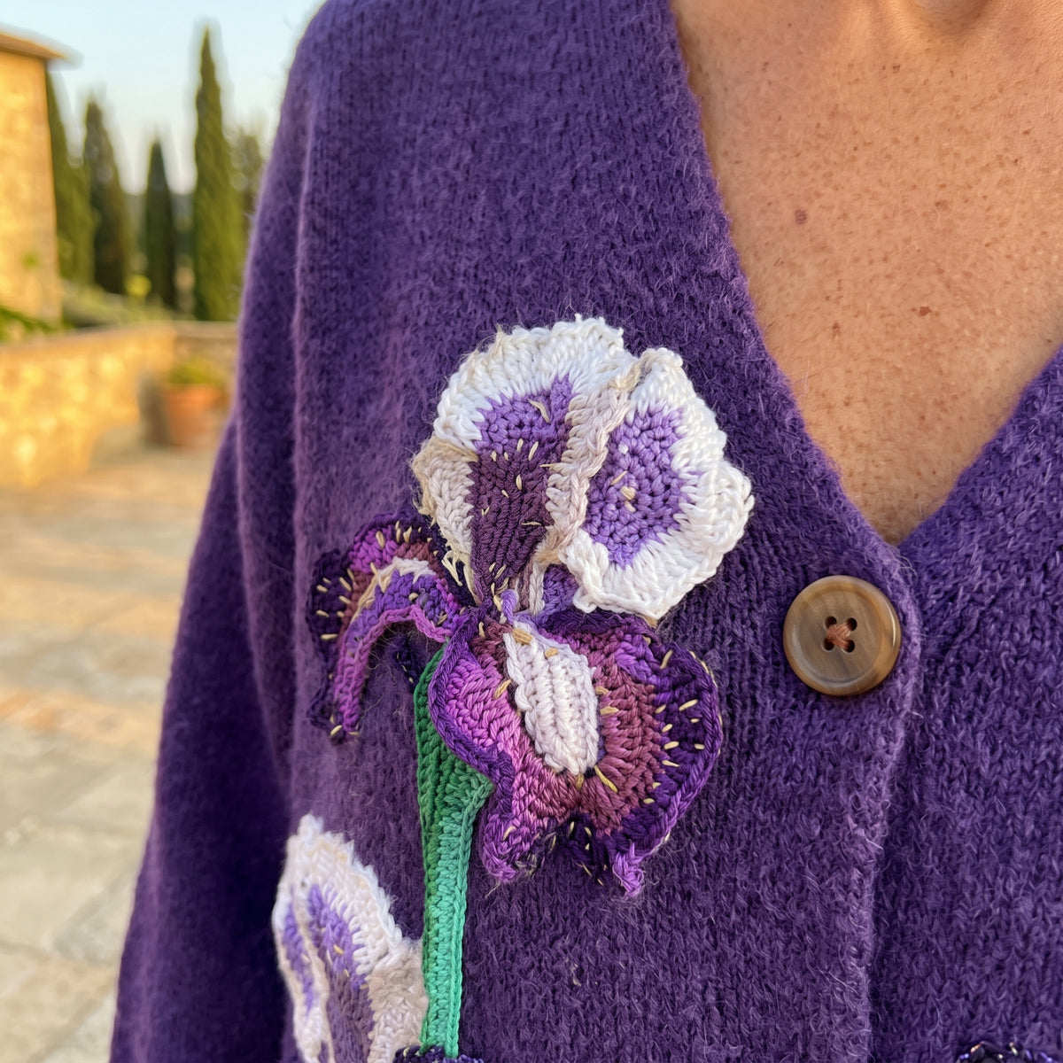 Ovya | Floral Button Cardigan