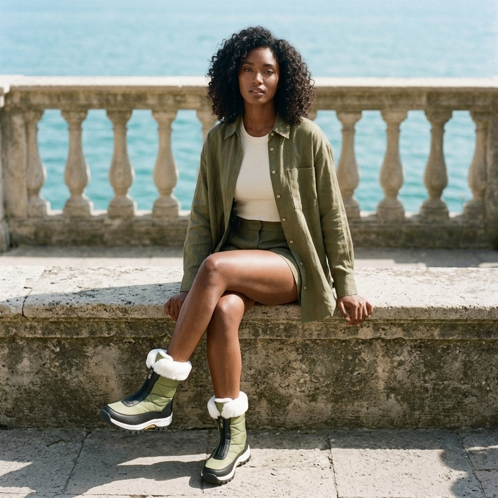 Unora | Quilted Waterproof Snow Boots