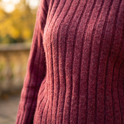 Azria | Ribbed High-Neck Sweater Dress