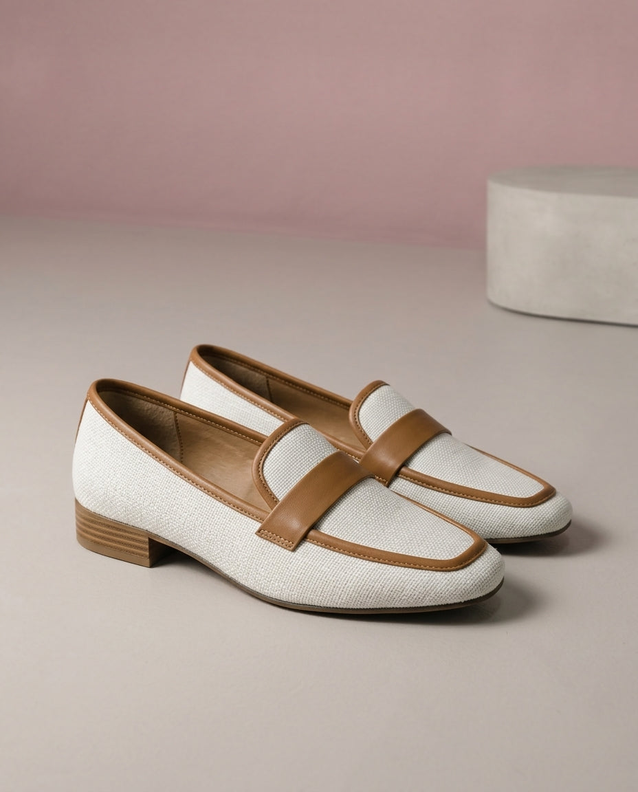 Lilis | Retro Penny Strap Loafers