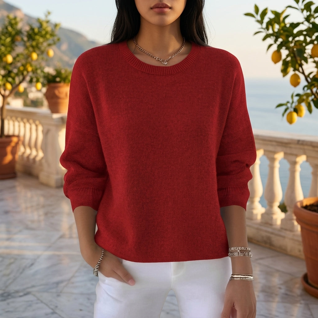 Divine | Relaxed Knit Crewneck Sweater
