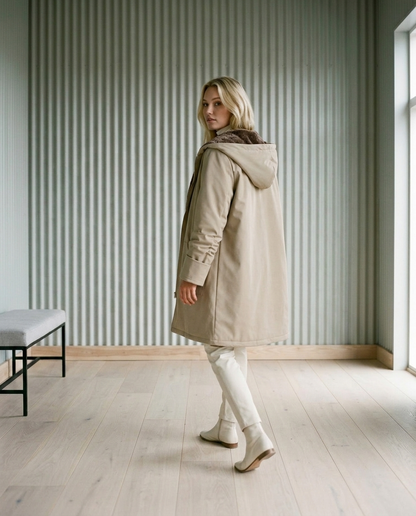 Umine | Longline Hooded Jacket
