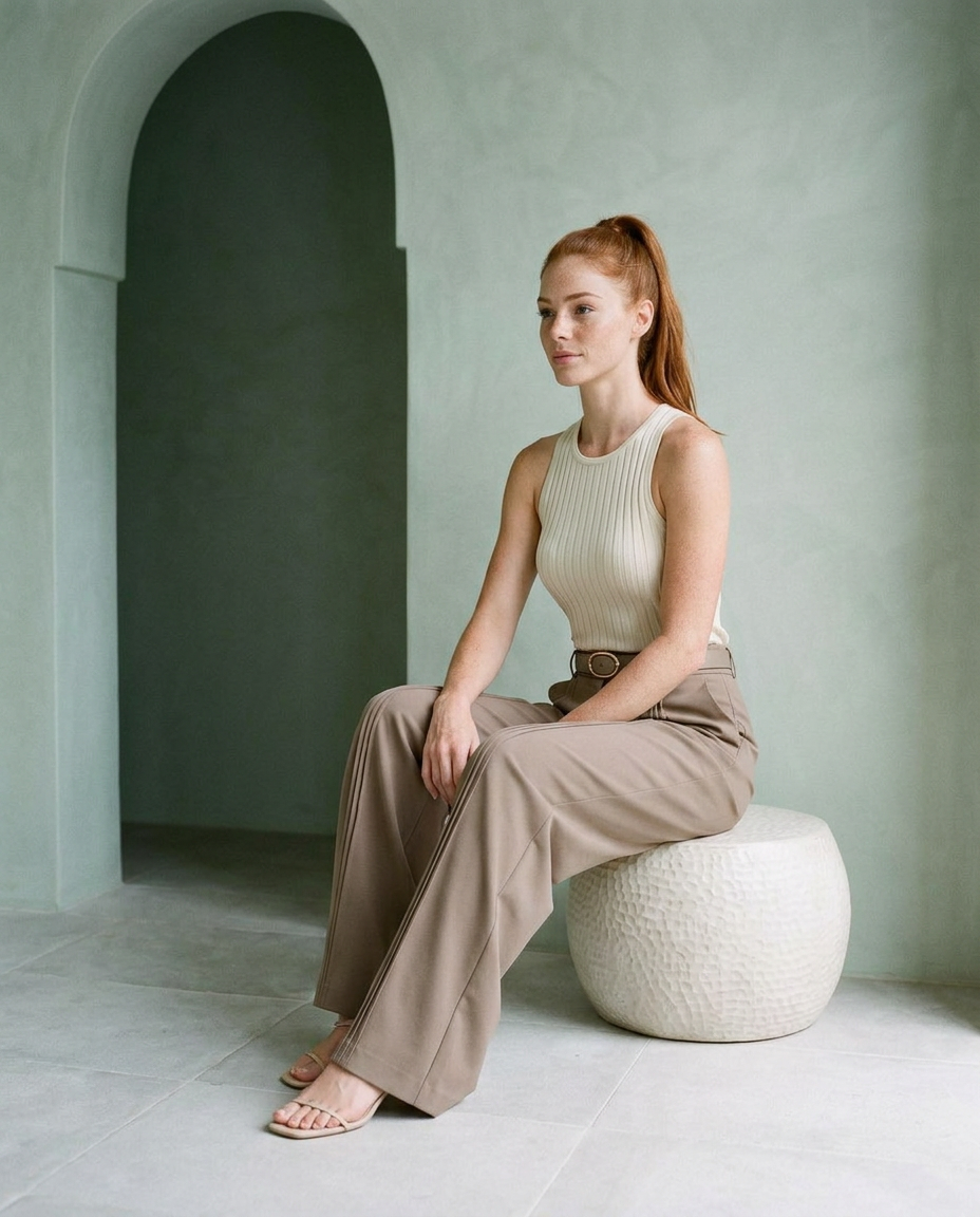 Emiel | Pleated Wide-Leg Trousers