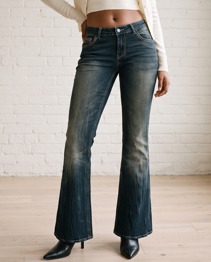 Idia | Low-Rise Flare Jeans