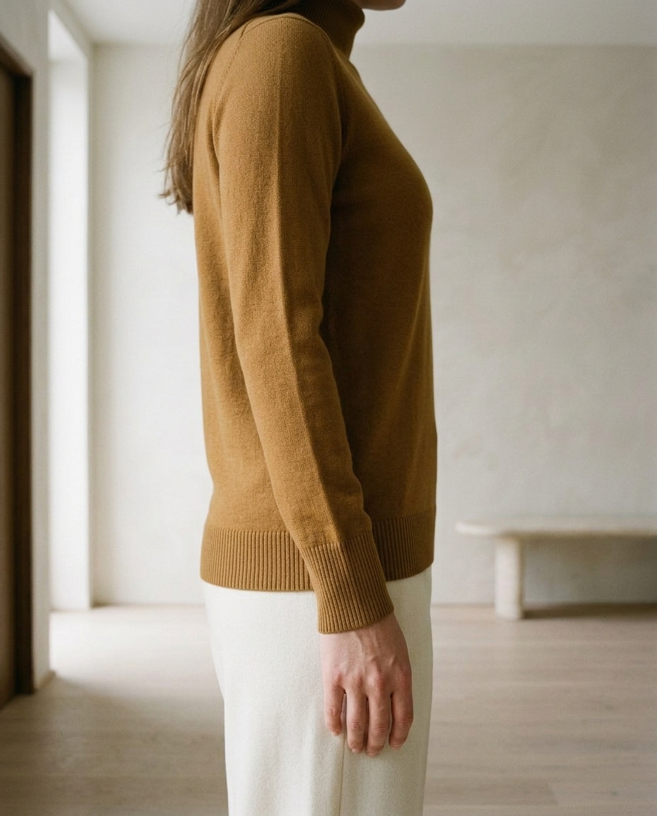 Erina | Fine Knit Turtleneck Sweater