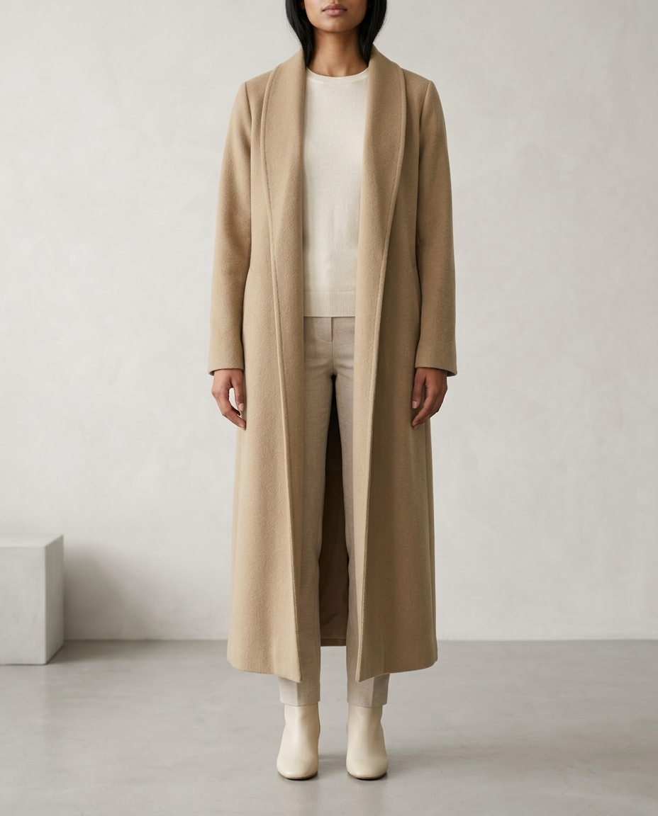 Dellia | Open-Front Longline Coat