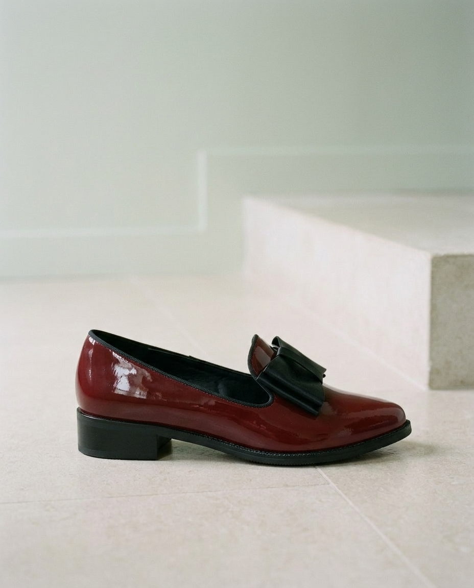 Dunia | Ribbon Orthopedic Loafers