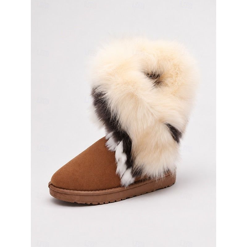 Ovis | Fluffy Cuff Snow Boots
