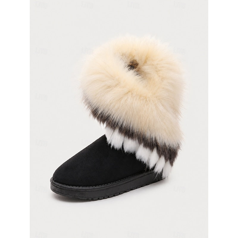 Ovis | Fluffy Cuff Snow Boots